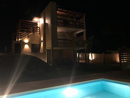 Bazén v ubytování Los Caracoles Piscina & Spa nebo v jeho okolí
