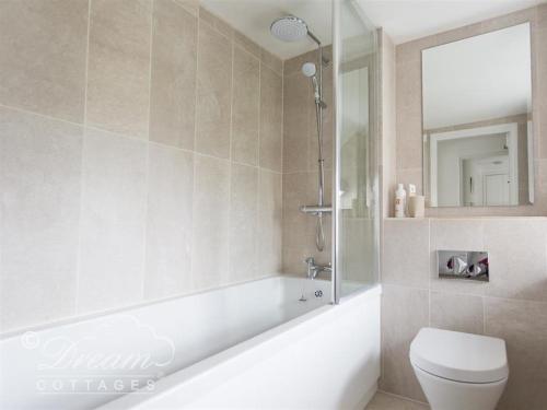 Et badeværelse på Bramble Cottage