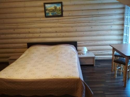 Postel nebo postele na pokoji v ubytování Mini Hotel Zakrut