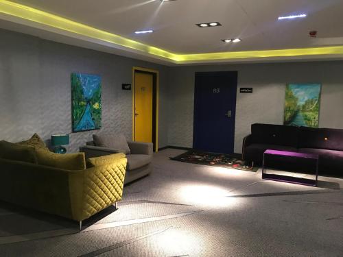 Hotel Lenartにあるシーティングエリア