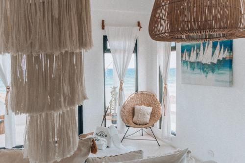 Area soggiorno di Icaco Island Village - Adults Only
