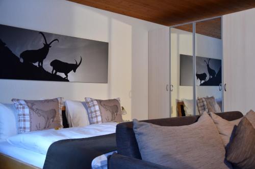 Ένα ή περισσότερα κρεβάτια σε δωμάτιο στο Hotel Cabana