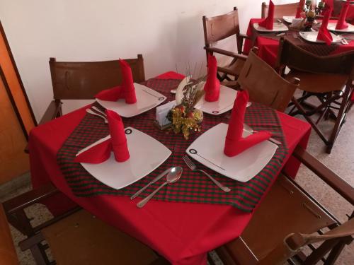Restaurace v ubytování HOTEL COSTA DEL SOL FUSAGASUGa