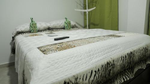 Katil atau katil-katil dalam bilik di Inn Bless Aparthotel