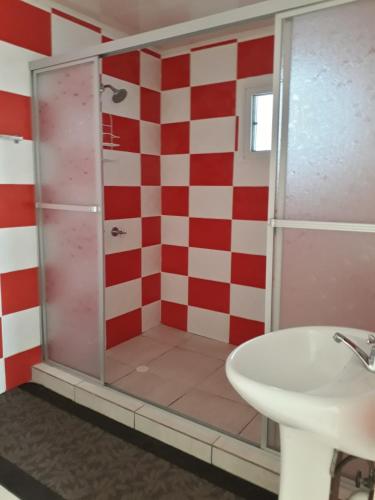 Un baño de Hostal Compostela Inn