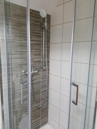 Koupelna v ubytování Apartma Katja