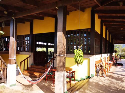Μπαλκόνι ή βεράντα στο Los Gallitos Eco Lodge