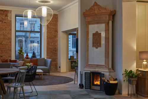 Un lugar para sentarse en VIA`s Appartements und Ferienwohnungen