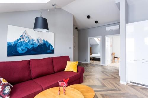 Apartament DOMANIS z widokiem na góry