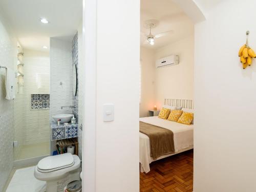 Kúpeľňa v ubytovaní Adorável em Ipanema - Perto da praia - PM402 Z1