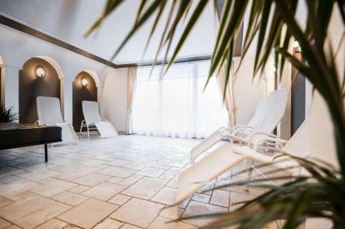 Χώρος καθιστικού στο Residence Ciasa Giardun