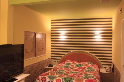 Postel nebo postele na pokoji v ubytování Hotel Miami (Adult Only)