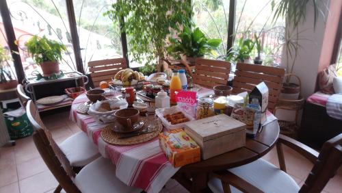 Mad på bed and breakfast-stedet eller i nærheden