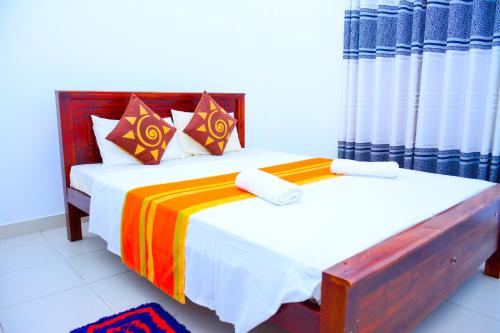 Postel nebo postele na pokoji v ubytování Hotel Kiyara