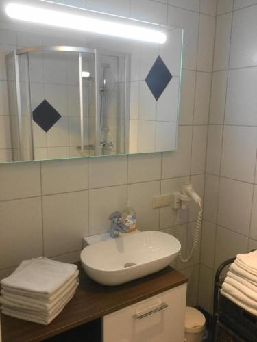 Kúpeľňa v ubytovaní Appartement Unterbrandstätt