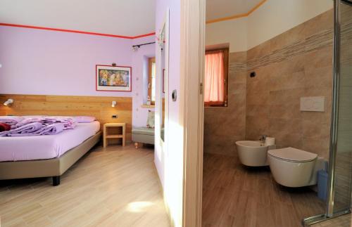 Et badeværelse på Cà del Romeo