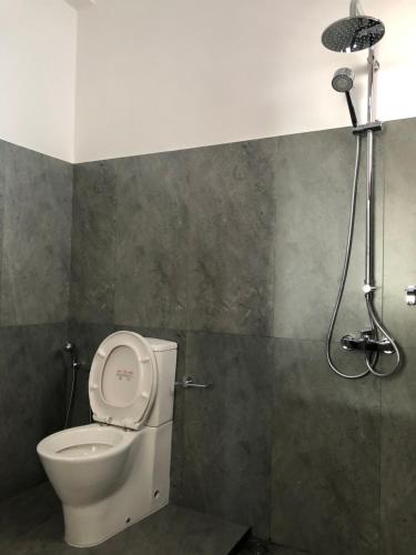 Koupelna v ubytování Dasu’s Restaurant & Villa