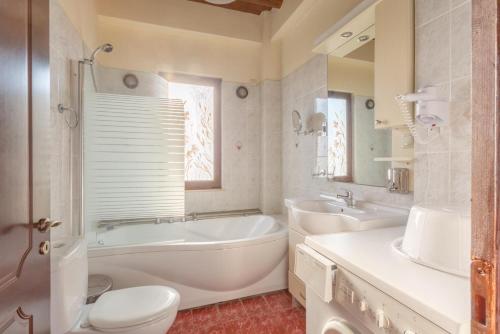 Phòng tắm tại Villa Melina