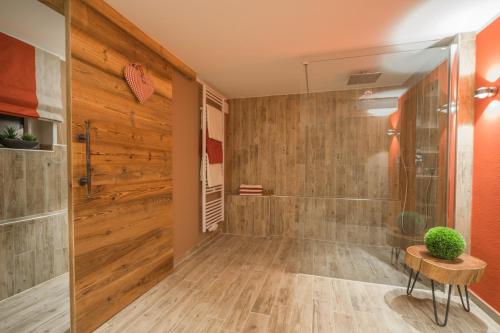 Koupelna v ubytování Chalet Alpin