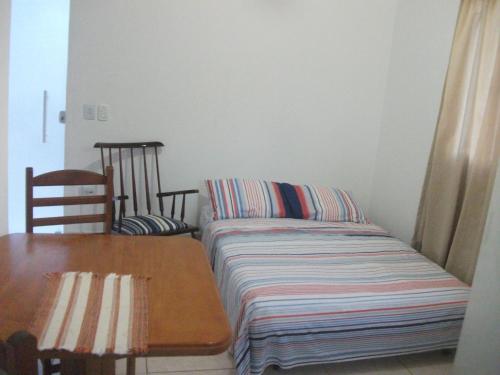 Cama o camas de una habitación en Casa do Gilberto