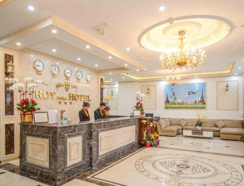 Vstupní hala nebo recepce v ubytování Roy Dala Hotel