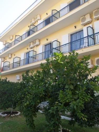 Balkón nebo terasa v ubytování Hotel Galini