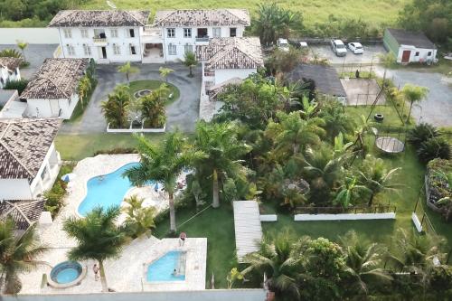 Bazén v ubytování Jabaquara Beach Resort nebo v jeho okolí