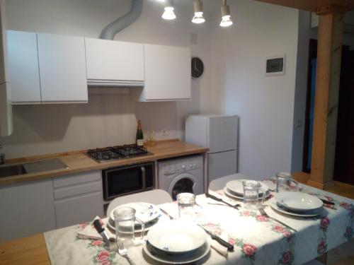 ラパッロにあるTime Is Youのキッチン(食器類付)