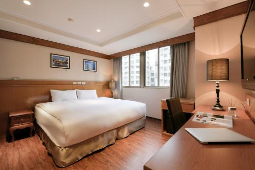 The Rivero Hotelにあるベッド