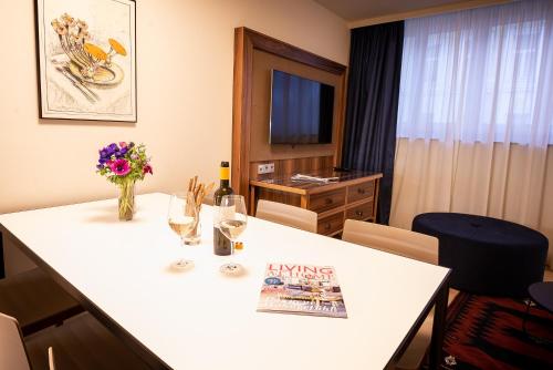 Posezení v ubytování EST Residence Schönbrunn Vienna - Apartments