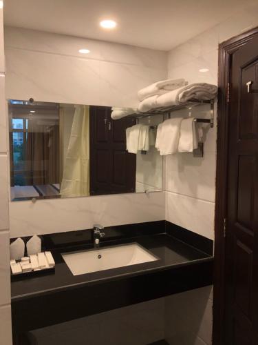 Vannituba majutusasutuses Hotel Rose Hill