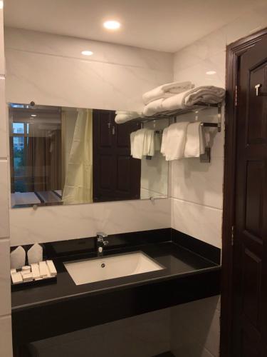 Hotel Rose Hill tesisinde bir banyo