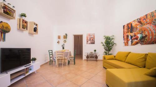 Istumisnurk majutusasutuses I Mori Sicilian Apartment