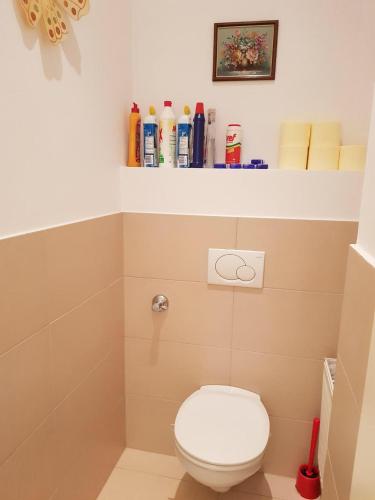 Een badkamer bij Vienna- Luxury Appartement