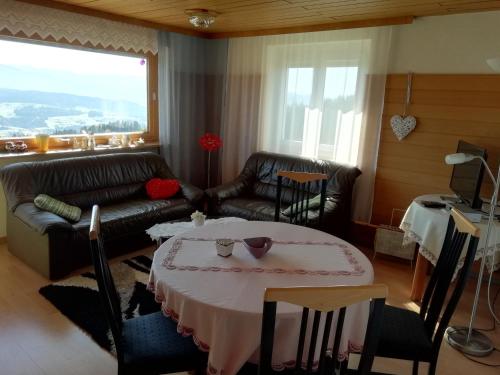 Posezení v ubytování Haus Homann