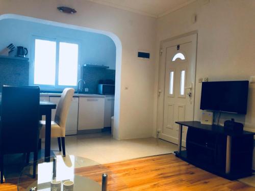Kuchyň nebo kuchyňský kout v ubytování Apartman Stević