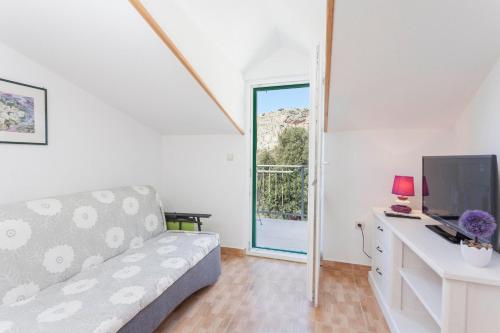 Posteľ alebo postele v izbe v ubytovaní Holiday home Lavanda Grubisic Tucepi