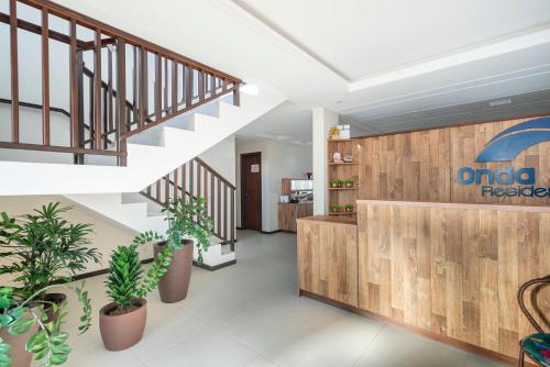Vstupní hala nebo recepce v ubytování Residencial Onda Azul
