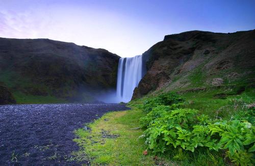 Un paisaje natural cerca de la casa de huéspedes