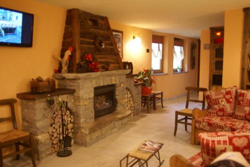 Posezení v ubytování Relais du Paradis Chambres d'Hôtes