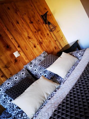 Postel nebo postele na pokoji v ubytování Chalet Le Trient