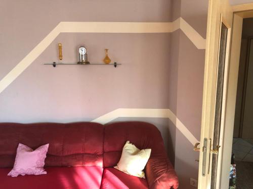 Posezení v ubytování Ferienwohnung Steffi Lauschke