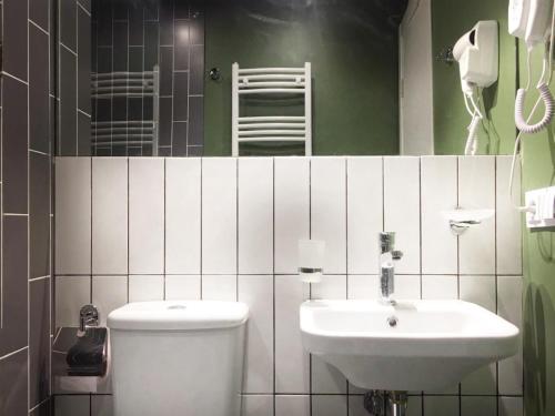 Koupelna v ubytování Sunny Days Gudauri