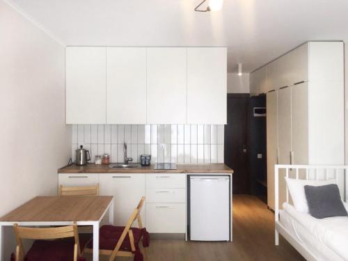 Kuchyň nebo kuchyňský kout v ubytování Sunny Days Gudauri