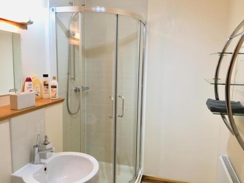 Koupelna v ubytování Azim and Suzi's city centre apartment Inverness