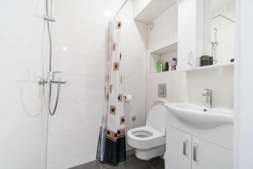 Apartman Skenderija tesisinde bir banyo