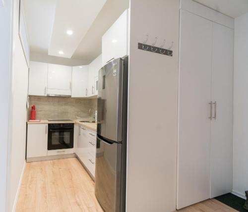 Apartman Skenderija tesisinde mutfak veya mini mutfak