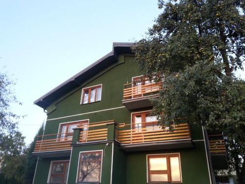 Budova, kde se ubytování v soukromí nachází