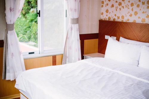 Iris Farmhouseにあるベッド