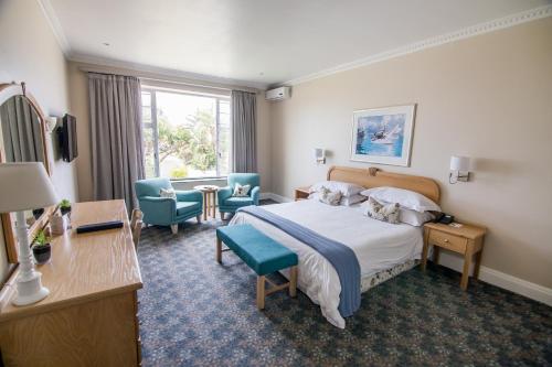 The Beach Hotelにあるベッド
